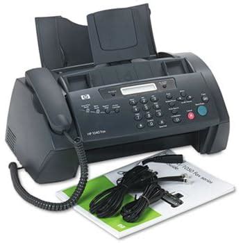 Hp 1040 Inkjet Fax Machine W Built In Telephone Handset Print Scan