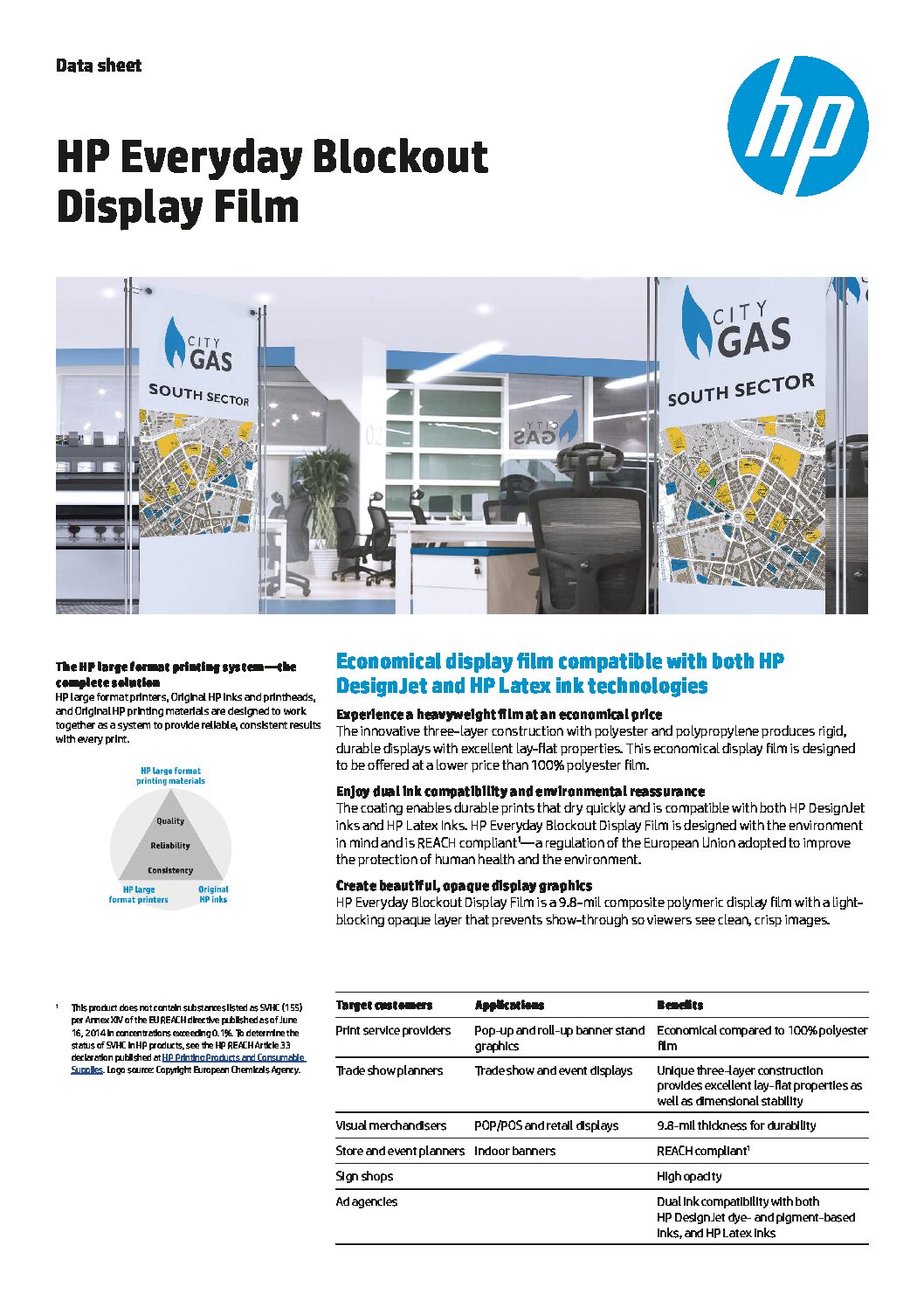 Hp Everyday Blockout Display Film New Papers