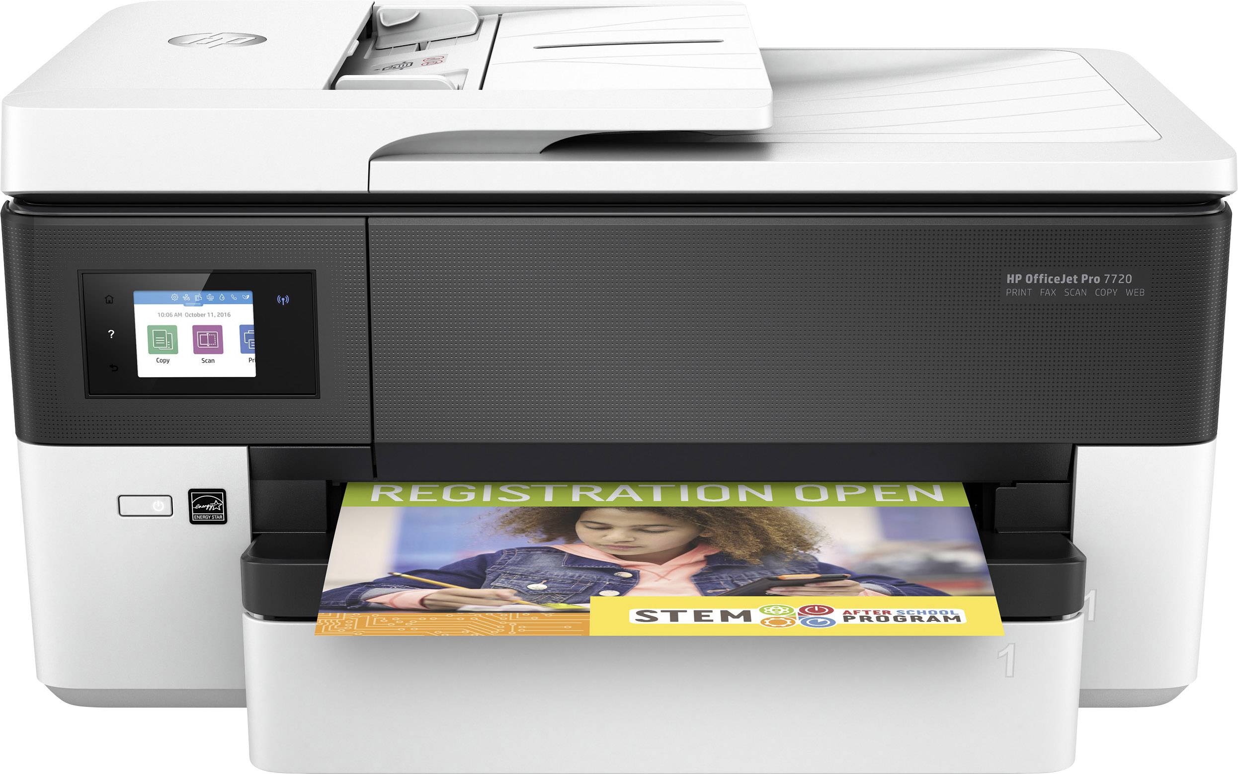 Hp Officejet Pro 7720 Wide Format All In One Colour Inkjet