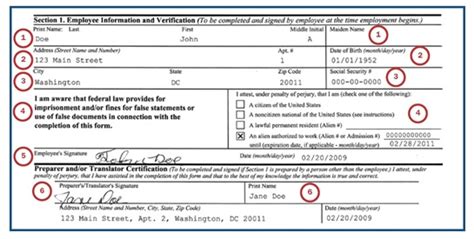 I 9 Form Definition Requirements How To Complete