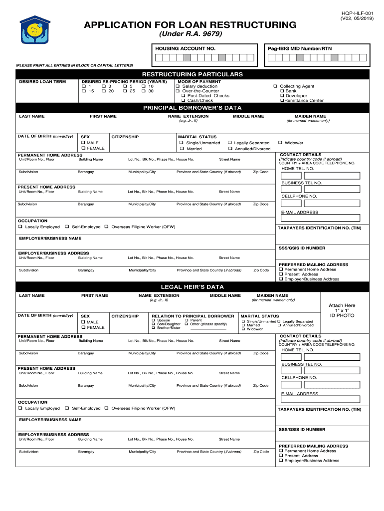 Ibig Online Loan 2018 2024 Form Fill Out And Sign Printable Pdf