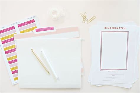 Iheart Organizing School Paperwork Organization Printables