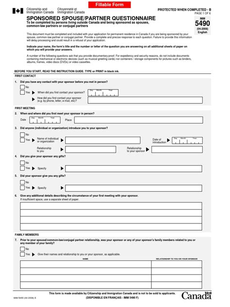 Imm5490e Marriage Paper