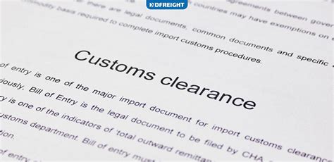 Import Customs Clearance Bold Needed Documents In 2023