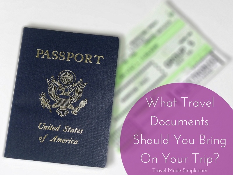 Important Travel Documents How To Get What If I Lose Them