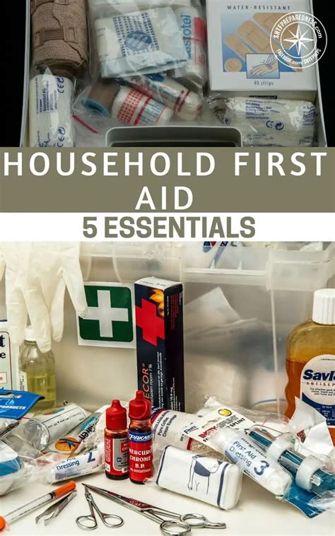 Improvised Household First Aid 5 Essentials