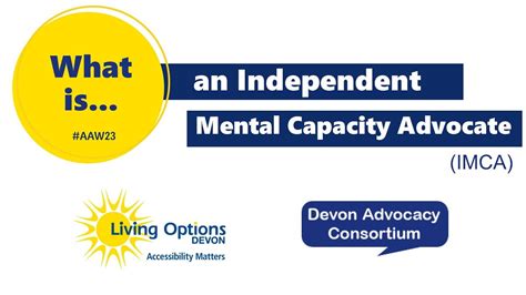 Independent Mental Capacity Advocate Imca Stockport Advocacy