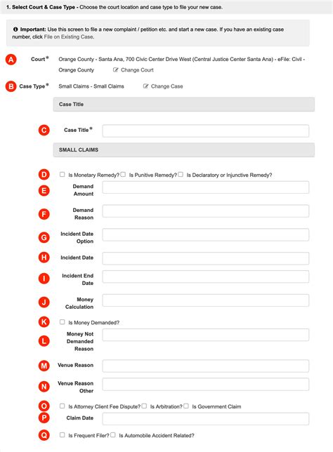 Initiate A Small Claims Case In The Orange County Civil Court E