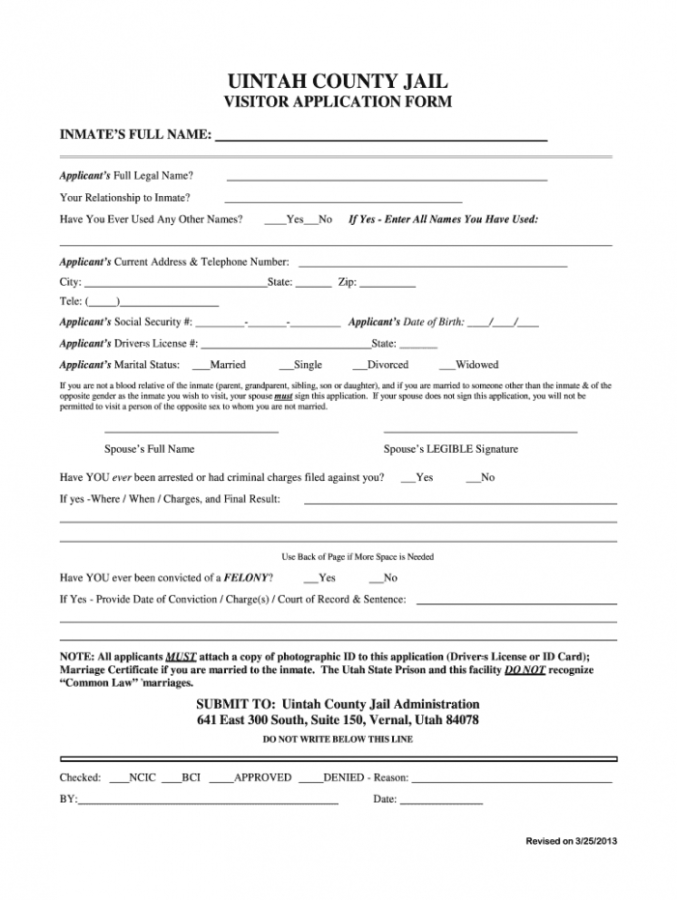 Inmate Release Forms From Jail Fill And Sign Printable Template Online