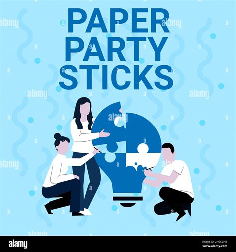 Inspiration Showing Sign Paper Party Sticks Business Showcase Hard