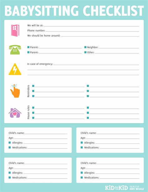 Inspirational Baby Schedule Template For Nanny In 2020 Babysitting