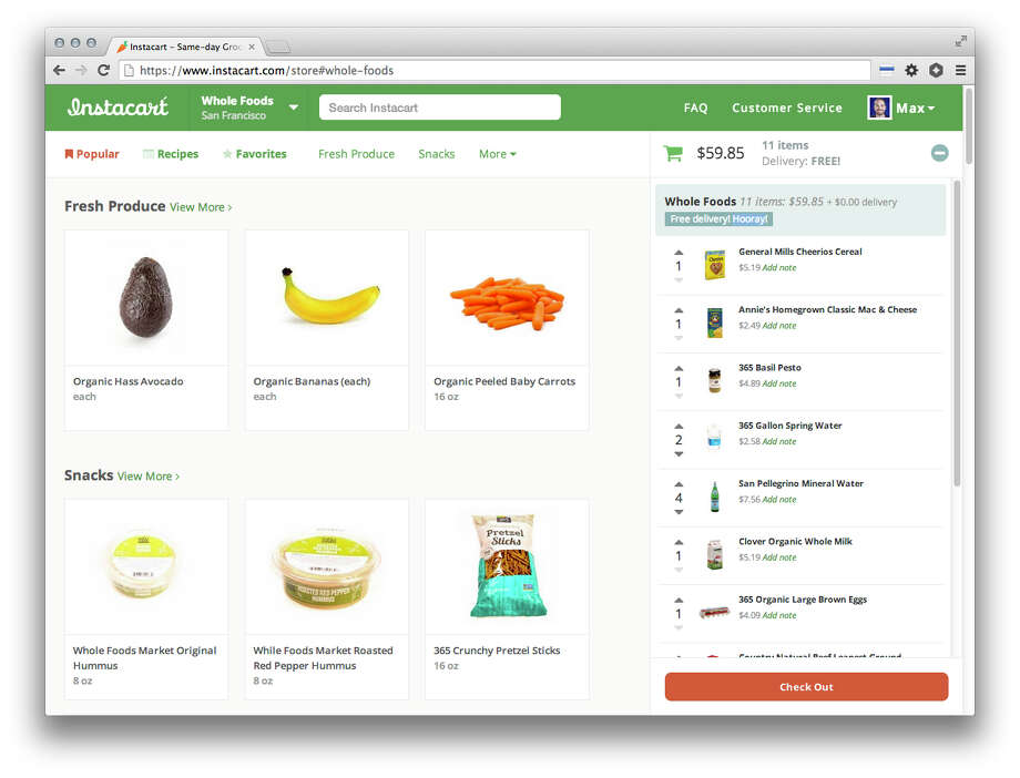 Instacart Brings Its Online Grocery Service To Amazon S Hometown Of Seattle