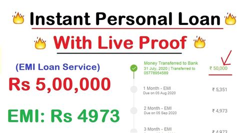 Instant Personal Loan With Live Proof Only Emi Loan Services No