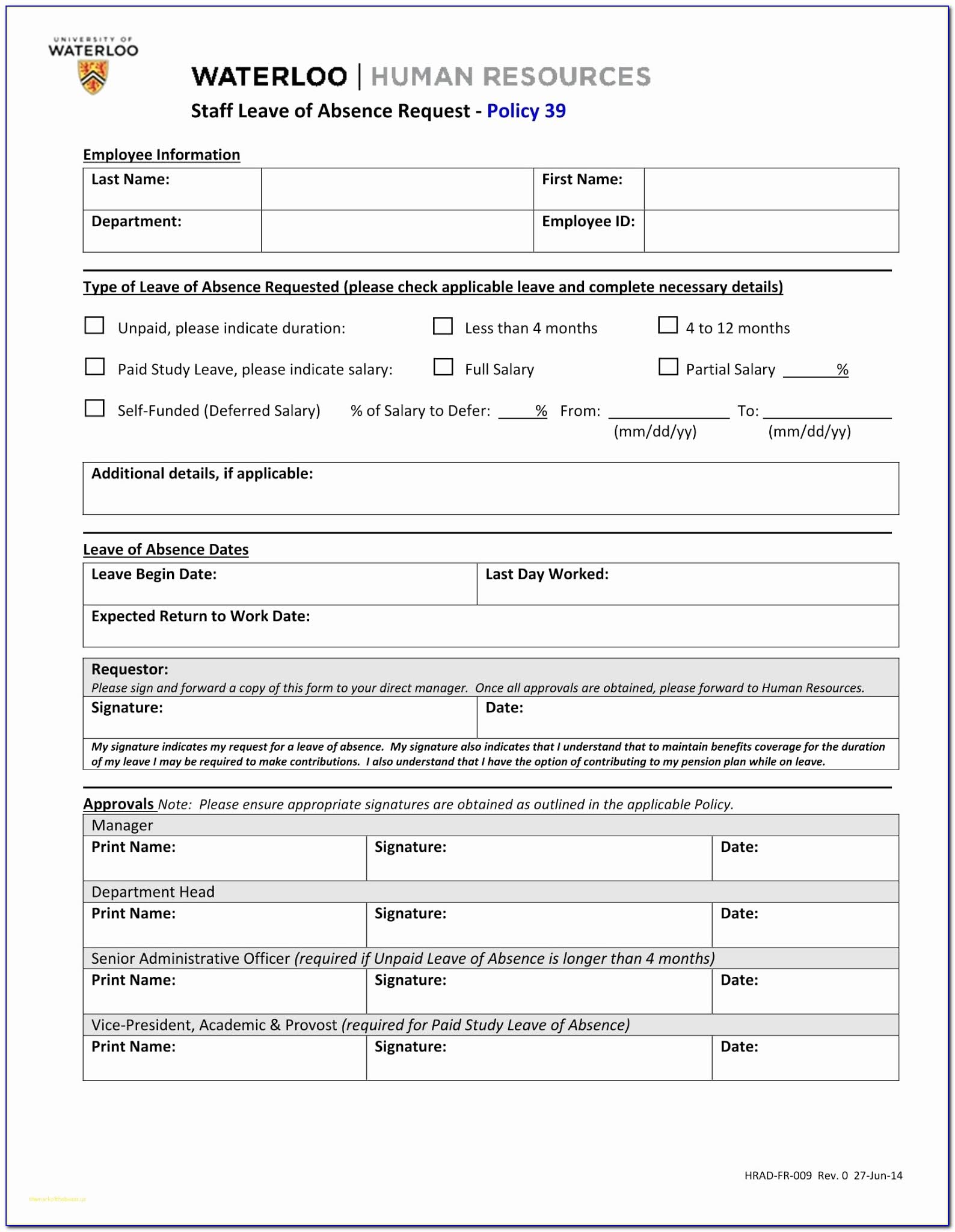 Intermittent Fmla Tracking Spreadsheet Resume Template