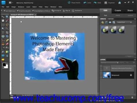 Introduction To Photoshop Elements