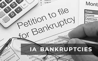 Iowa Bankruptcy Records Bankruptcy Records Iowa