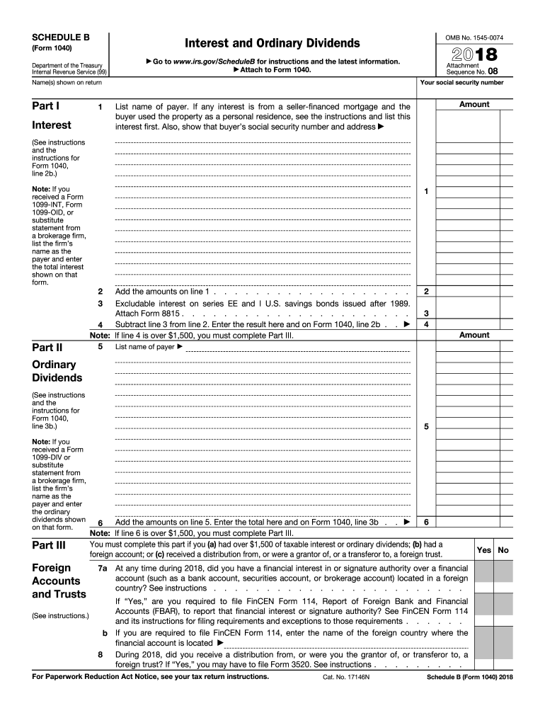 Irs 1040 Form 2020 Printable Irs 1040 2018 Fill And Sign Printable