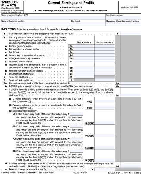 Irs Form 5471 Returns For U S Persons Wrt Foreign Companies