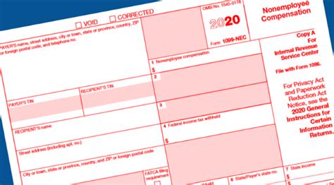 Irs Reintroduces Form 1099 Nec For Non Employees Wendroff Associates Cpa