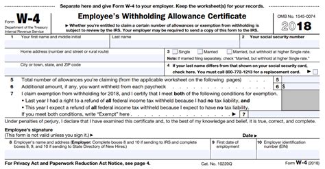 Irs W 4 2020 2022 Fill And Sign Printable Template Online Us Legal