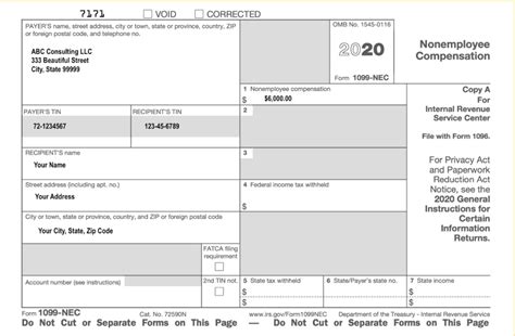 Is A 1099 Nec Self Employed Darrin Kenney S Templates