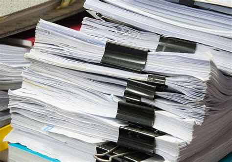 Is The Cure For Too Much Paperwork More Paperwork Marketwatch