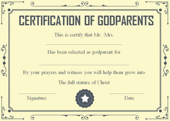 Godparent Legal Paperwork Requirements