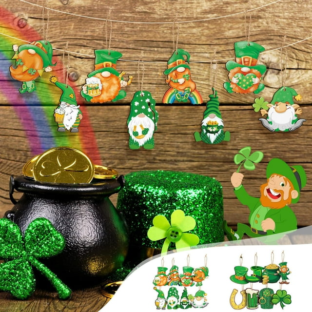 Iumwxz St Patricks Day Decorations Handbook Solid Color Diary Small