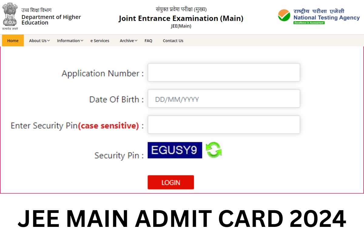 Jee Main 2024 Admit Card New Dress Code Documents Required For