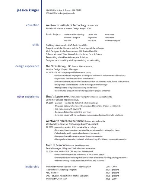 Jessica Kruger Resume Pdf