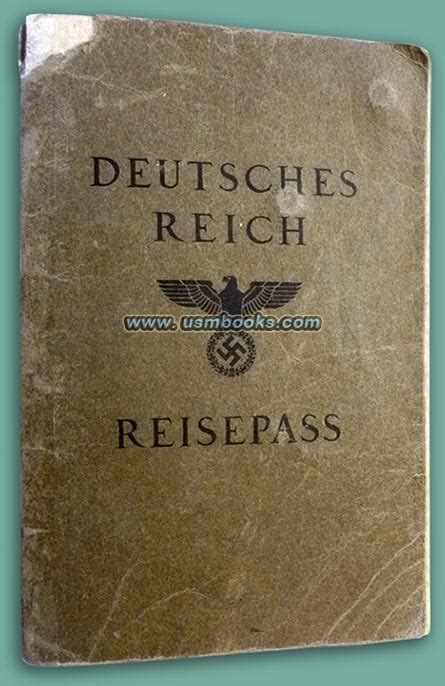 Jewish Refugees From Nazi Germany Nazi Passport Arnold Warschawski