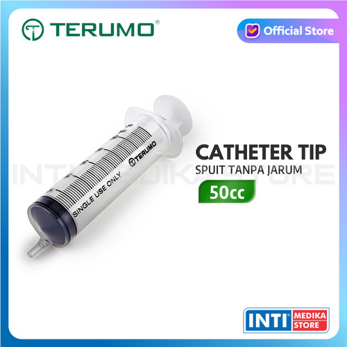 Jual Terumo Syringe Catheter Tips 50Cc Lubang Tengah 20Ea Murah