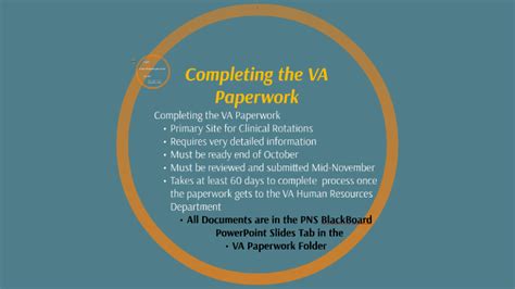 Junior Va Paperwork Presentation By Patricia Schindler