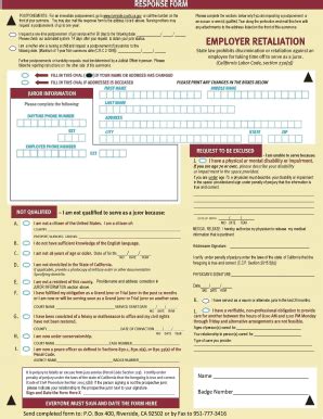 Jury Duty Form Complete With Ease Airslate Signnow