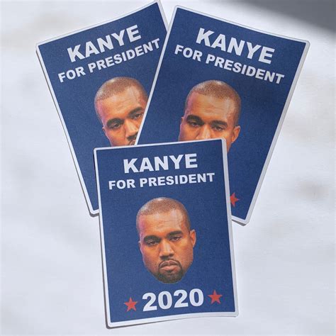 Kanye For President 2020 Etsy