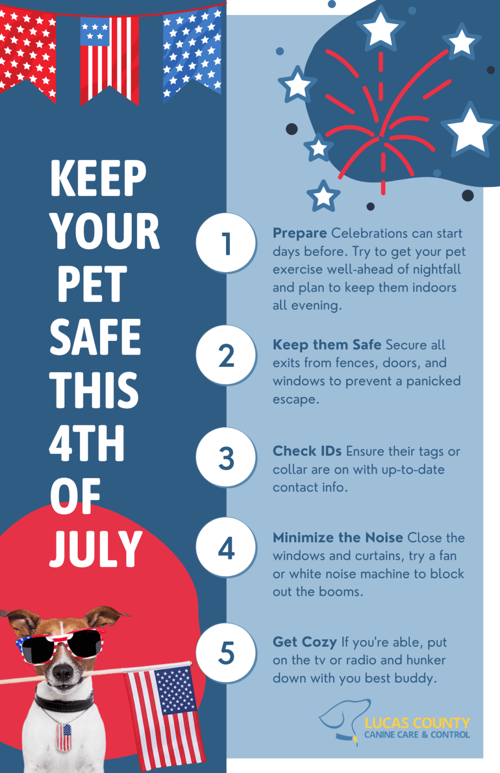 Keep Pets Safe During The Fourth Of July Welcome To San Bernardino County