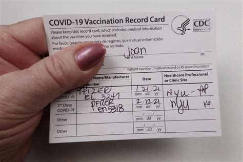 Keep Your Covid 19 Vaccination Card Safe You Re Going To Need It