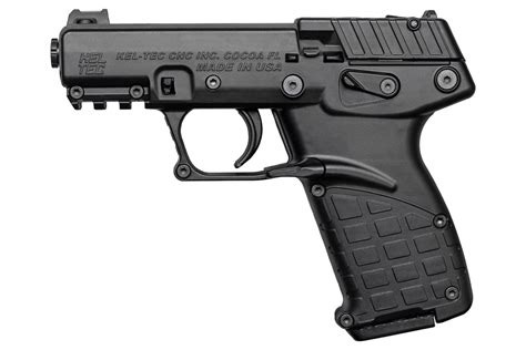 Kel Tec P17 Semi Auto 22 Lr Pistol With 3 16 Round Mags Fiber Optic Front Sight Threaded