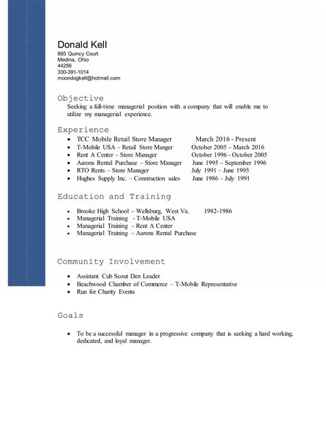 Kell Resume Pdf