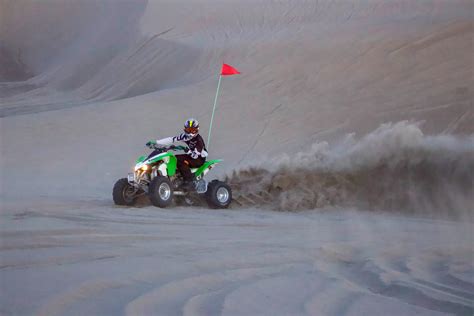 Kfx 450R In The Sand Dunes Atv