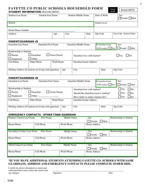 Kindergarten Registration Form Artofit