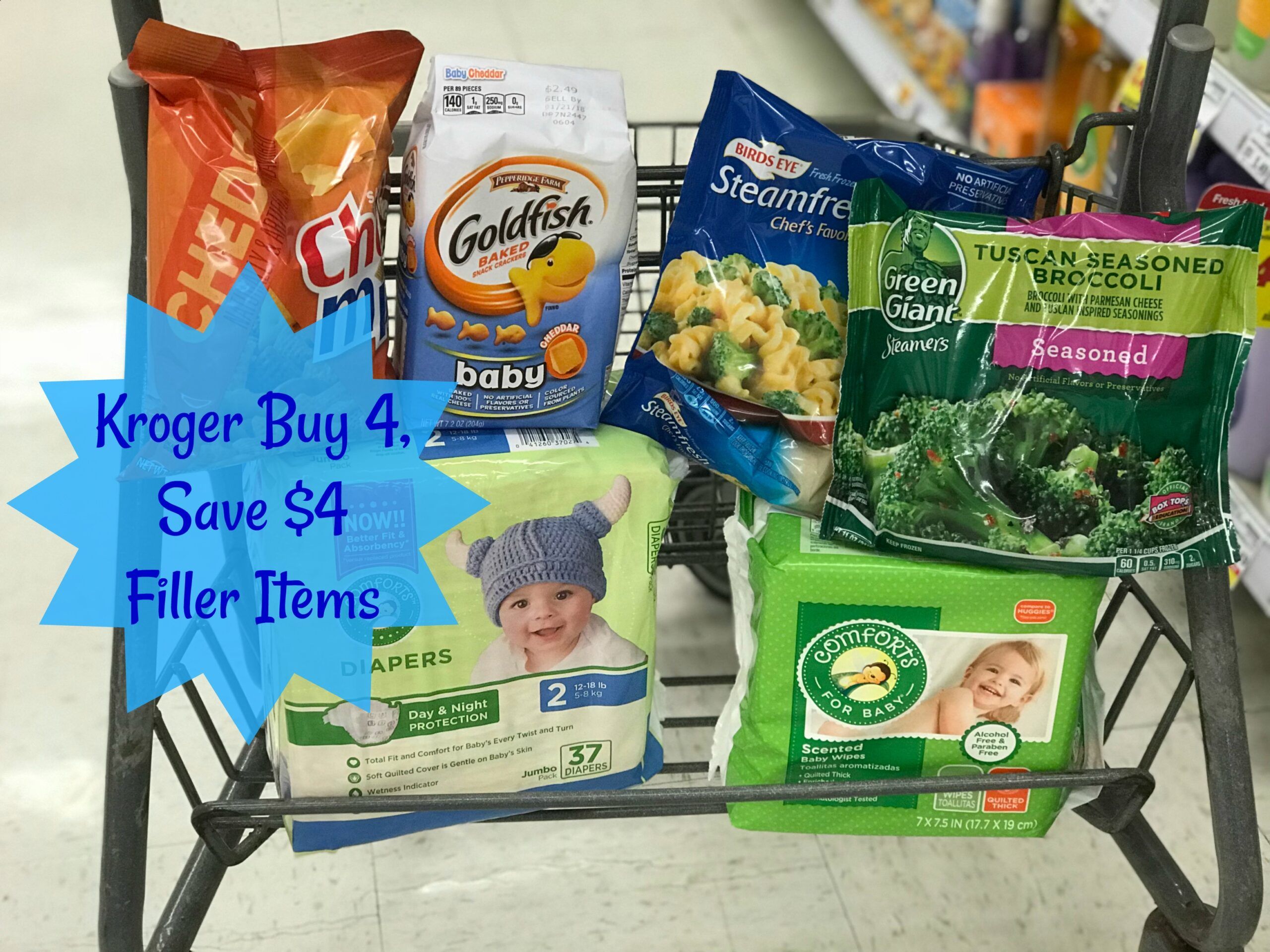 Kroger Buy 4 Save 4 Mega Event Filler Items Kroger Krazy