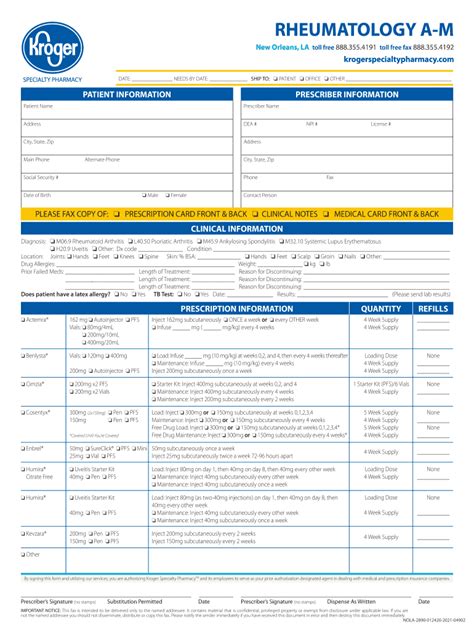 Kroger Specialty Pharmacy Forms Complete With Ease Airslate Signnow