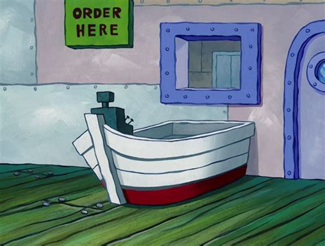 Krusty Krab Boat