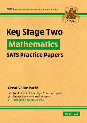 Ks2 Maths Sats Practice Papers Pack 5 For The 2025 Tests With Free Online Extras Cgp Books