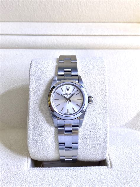 Ladies Rolex Oyster Perpetual 76080 Pouch Papers