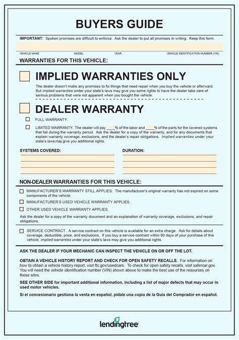 Laws Of Buying A Used Car From A Dealer Lendingtree