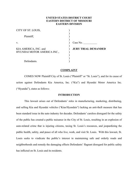 Lawsuit Pdf