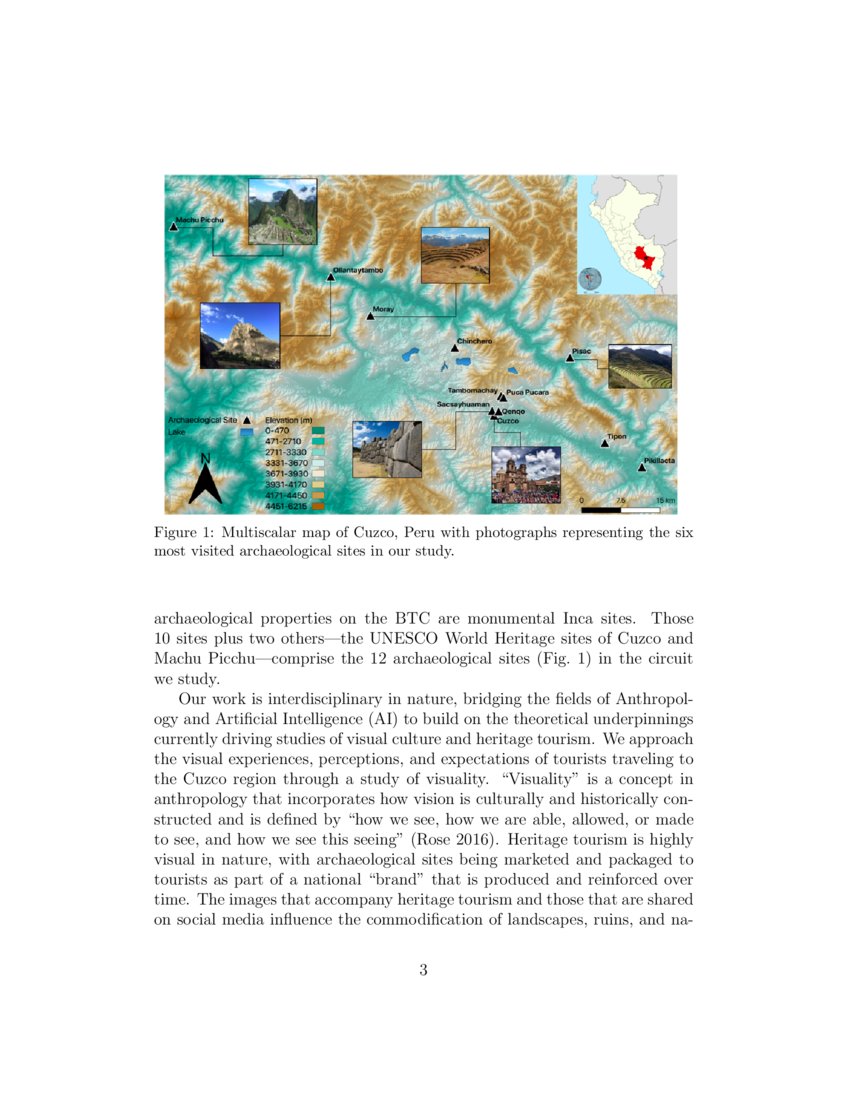 Learning Patterns Of Tourist Movement And Photography From Geotagged Photos At Archaeological