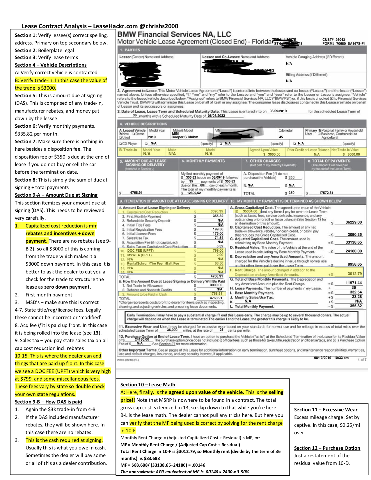 Leasehacking 101 A Guide To Reading A Lease Contract Leasehackr